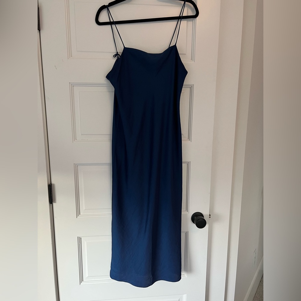 Cobalt Blue Slip Dress